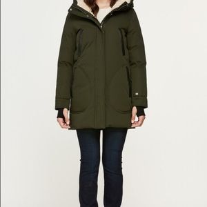 ISO Soia & Kyo Saundra - Army Fur Trim Parka S/M